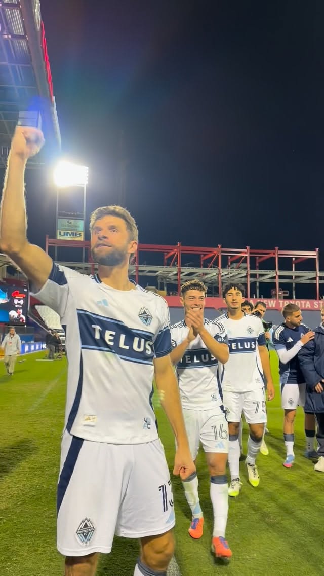 Instagram post by @esmuellert for Major League Soccer. Caption reads: Thank you for the great support in Dallas.....