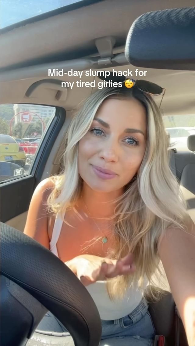 Instagram post by @melissaannmariee for The Good Patch. Caption reads: A lil hack for my girlies who get the mid-day....