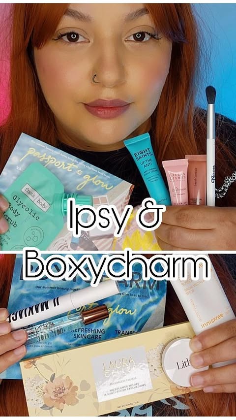 Instagram post by @makeup_by_ilse for Frank Body. Caption reads: Thank you @ipsy @boxycharm Ipsy Glam Bag July 2024....