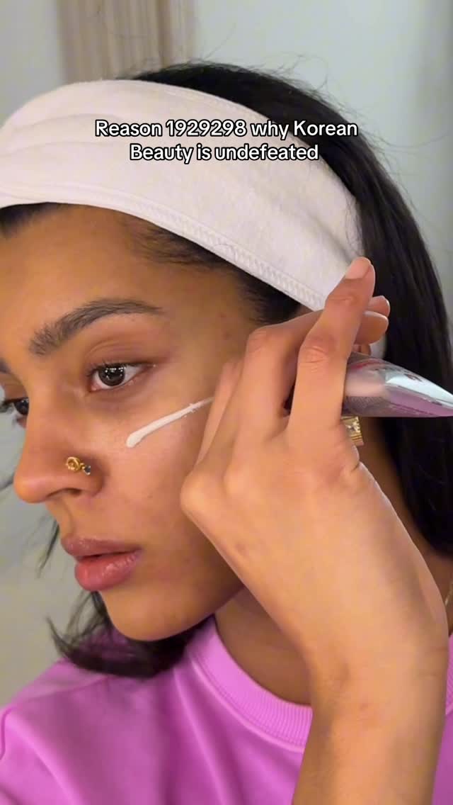 Instagram post by @christineobanor for Erborian. Caption reads: K beauty has not disappointed me yet! The color....