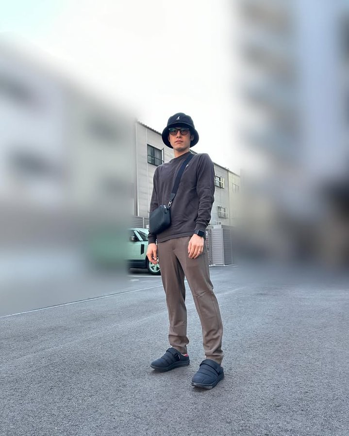 Instagram post by @tajimaasahi for TENTIAL. Caption reads: TENTIALからRecovery Sandal Warmをご提供いただきました。 [...].