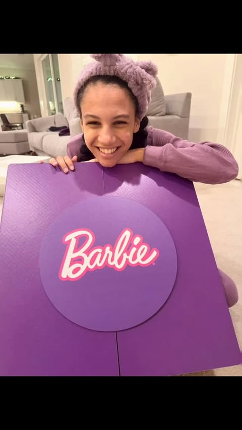 Instagram post by @lewisempire6 for Barbie. Caption reads: This was so special. Thank you so much @barbie....