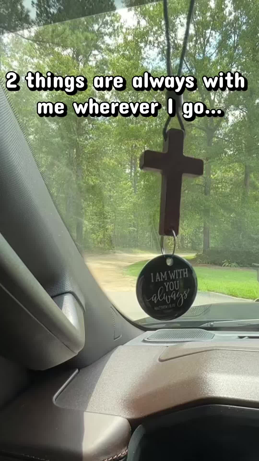 TikTok post by @hollyfaith76 for Yappy Bracelets. Caption reads: [...] #yappy #carcharm @Yappy Bracelets.