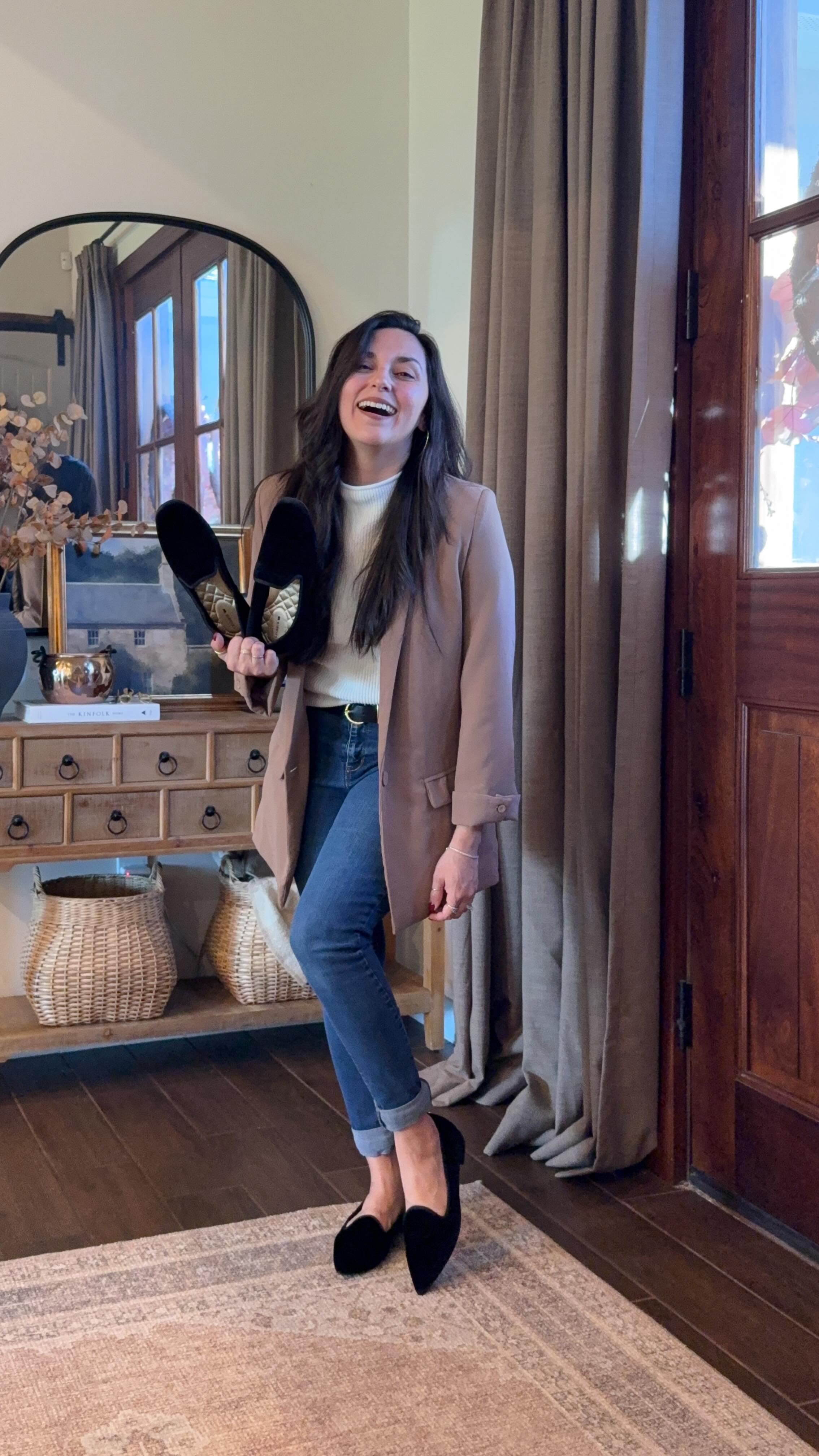 Instagram post by @arlynmdesigns for Birdies. Caption reads: Officially a @birdies girl for life. 🙌🏼 #ad....