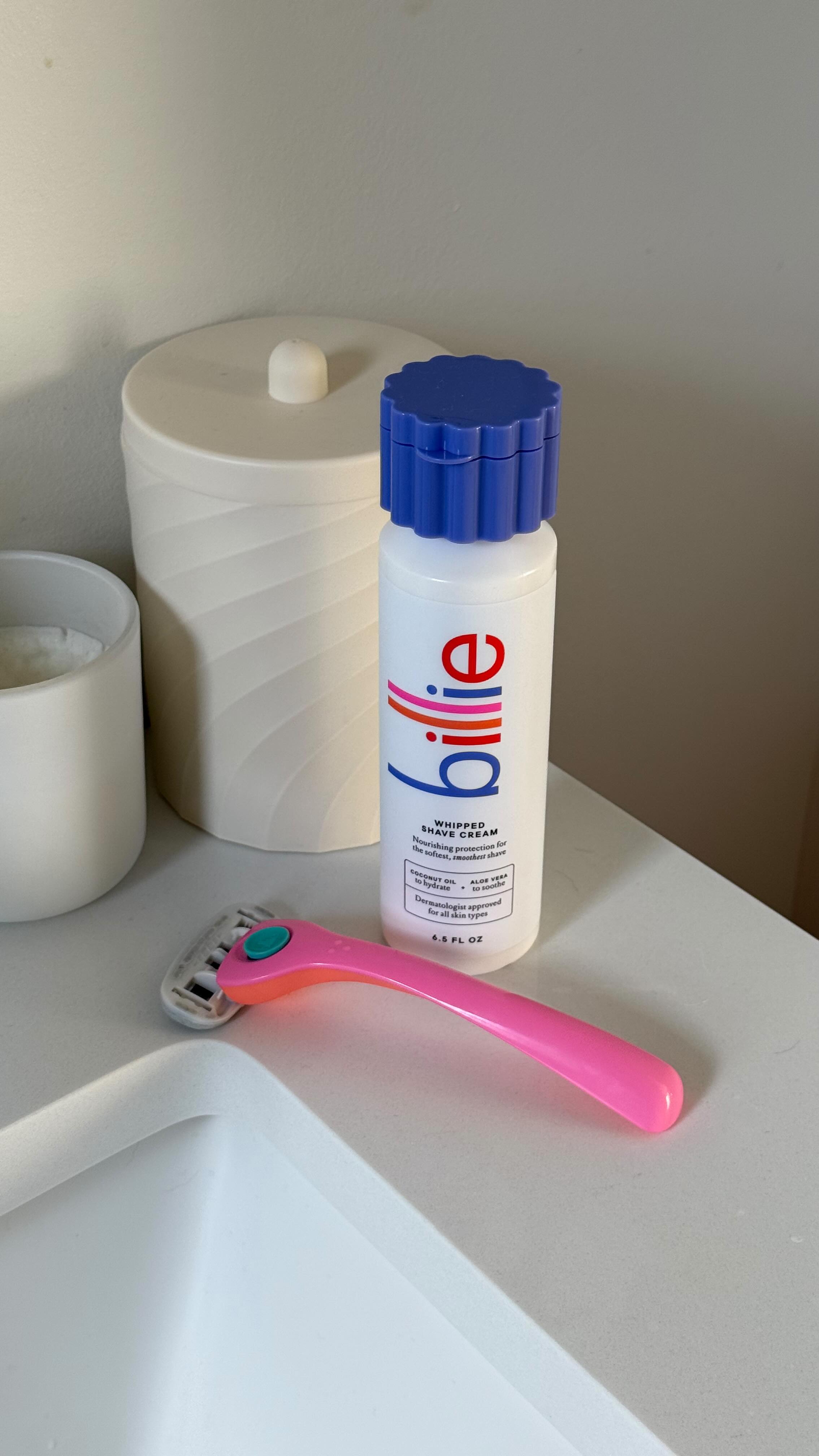 Instagram post by @bethanyschmidt_ for Billie. Caption reads: #billiepartner listening to your friend’s voice....