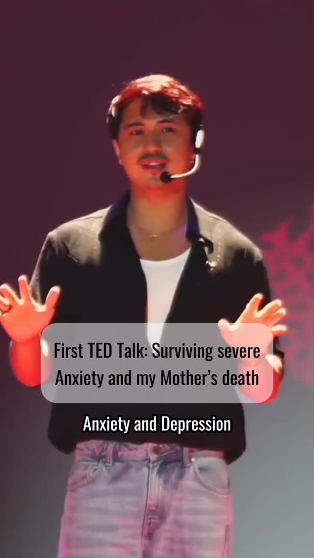 Instagram post by @marlomortelmusic for TED. Caption reads: As a #MentalHealth advocate and human being, being....