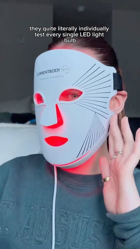 Instagram post by @theblemishqueen for currentbody. Caption reads: [...] IN MY ROUTINE TO BECOMING HOT IS… 🤫....