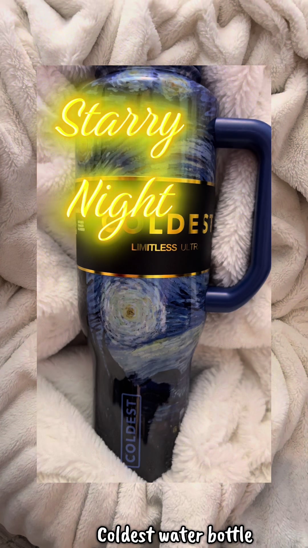 TikTok post by @melissa.carin71 for Coldest. Caption reads: [...] water that tastes like plastic. The COLDEST....