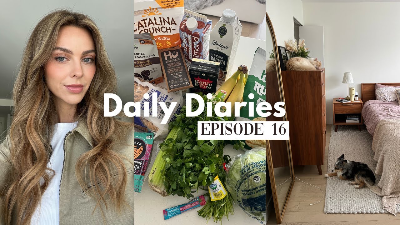 YouTube post by @MelissaMerk for Sprout Living. Caption reads: apartment organization & healthy meal ideas |....