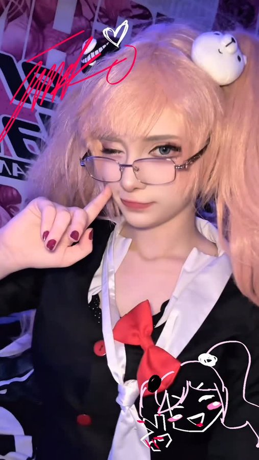 Instagram post by @kokuoii for TIJN Eyewear. Caption reads: I got these super cute glasses from @tijneyewear ~....