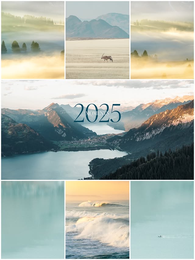 Instagram post by @benjamin.trickey for Fujifilm. Caption reads: [...] people and brands along the way -....