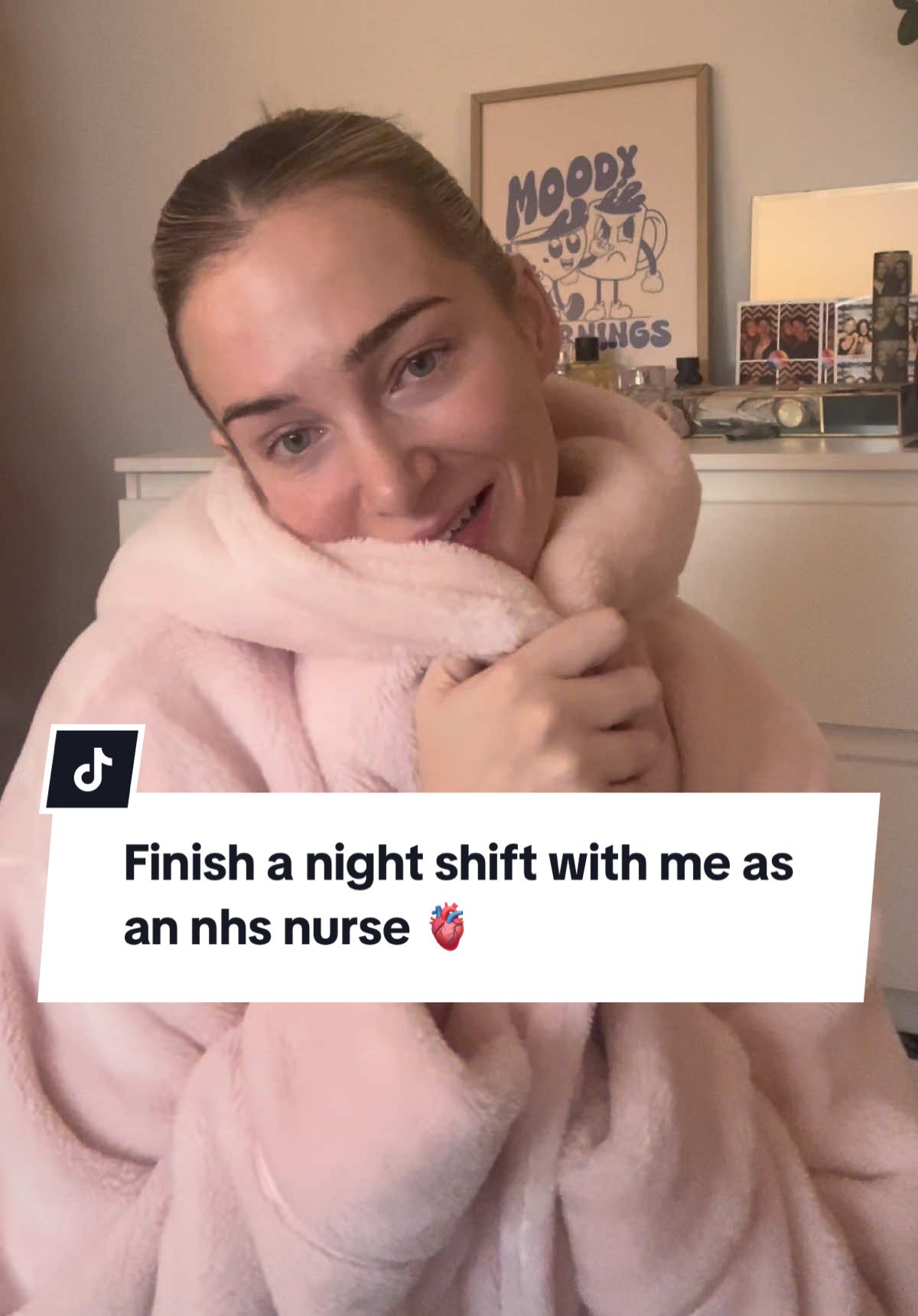 TikTok post by @meganreid99 for PurePatch. Caption reads: [...] #nurse @Sienna X Official @PurePatch.