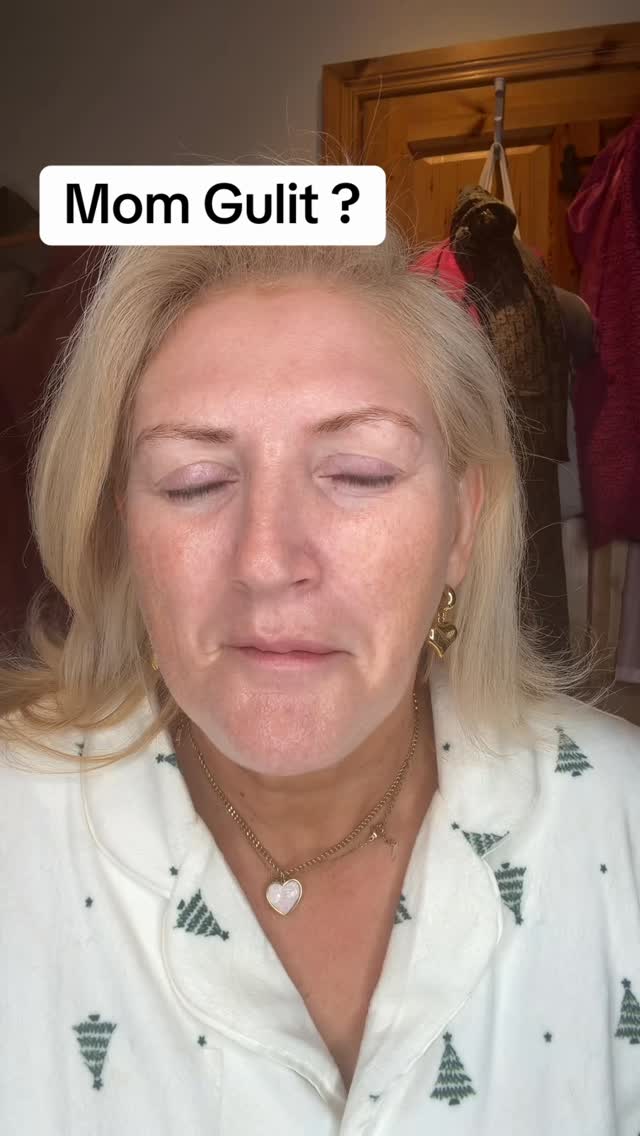 Instagram post by @my_crazy_life_caroline for BPerfect Cosmetics. Caption reads: Mom guilt #momguilt #grwc #grwm buy skin and base....