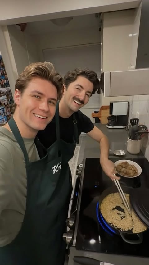 Instagram post by @andrewanddavis for Knorr. Caption reads: [...] way to put the K in Kuffing season with....