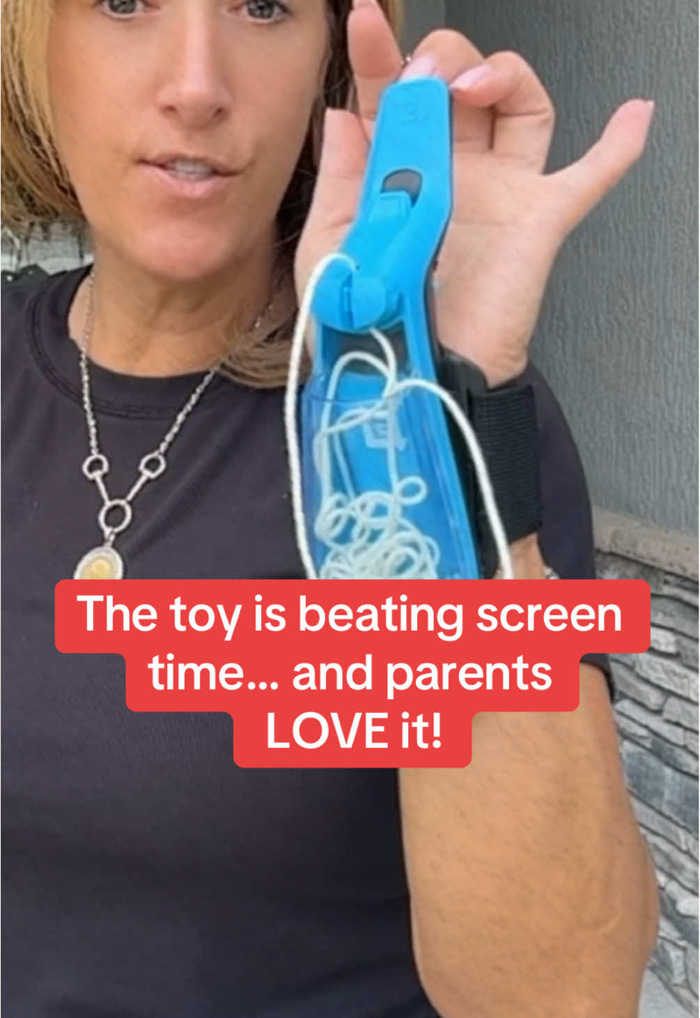 TikTok post by @1raisedright for ZipString. Caption reads: [...] Your kid can be a real Spider-Man!....