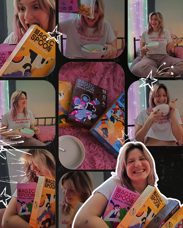 Instagram post by @beatrice_lebrun for Stack Influence. Caption reads: I've been... tired lately. So fucking tired. I....