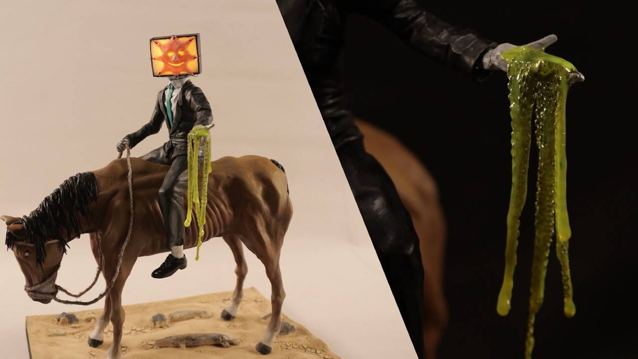 YouTube post by @NorthoftheBorder for youtooz. Caption reads: I made the 5th Horseman of the Apocalypse: ChatGPT.