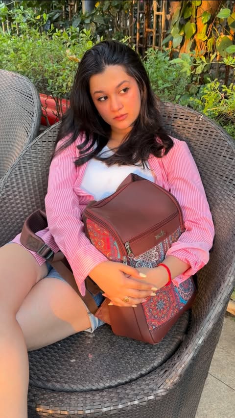 Instagram post by @anushkadeodharr for Zouk. Caption reads: [...] find it” moments🥰🤎 Grab yours this on....
