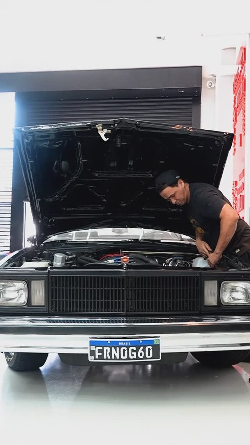 Instagram post by @_nandosa for WD-40. Caption reads: [...] da El Camino com o Descarbonizante da....