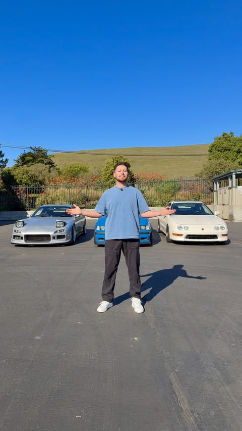 Instagram post by @_alexandervargas for eBay Motors. Caption reads: Buying a car should be exciting, not exhausting....