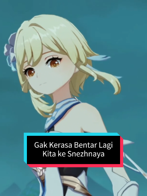TikTok post by @gun.ngegame for GenshinCampusEU. Caption reads: Satu-satu misteri Teyvat mulai kebuka. Dan jujur....
