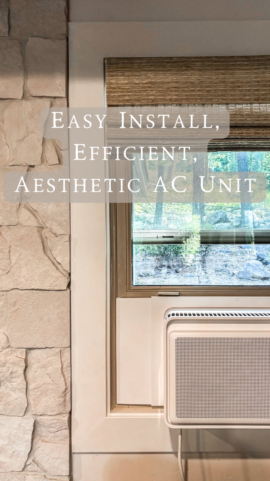 Instagram post by @surryplace for Windmill Air. Caption reads: POV: you don’t have AC and want a unit that is....