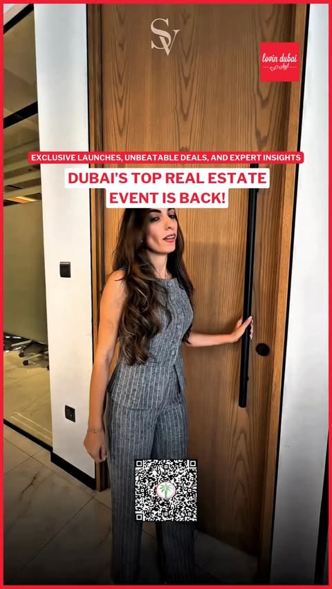 Instagram post by @skyviewdubai for Lovin Dubai. Caption reads: Two days of insight, opportunity, and exceptional....