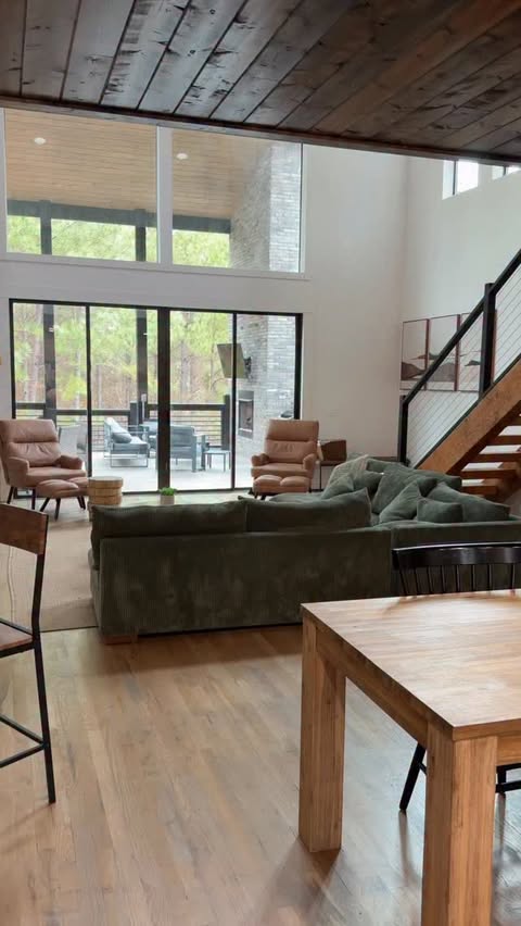 Instagram post by @_cindyswanson_ for LMNT. Caption reads: Cabin life just hits different
Broken Bow, OK with....