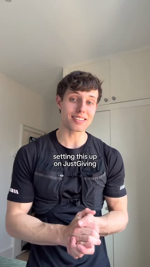 Instagram post by @jacobwardd for JustGiving. Caption reads: [...] as I started raising money through....