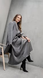 Instagram post by @ninasenicar for s.Oliver. Caption reads: Actress @ninasenicar gives her festive looks a....