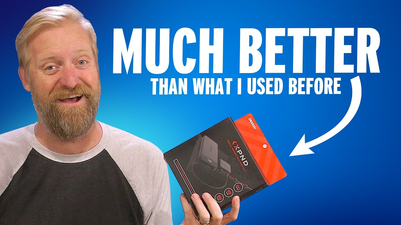 YouTube post by @60CycleHumcast for Reverb. Caption reads: BUILDING 3 PEDAL BOARDS TO TEST THE LIMITS.