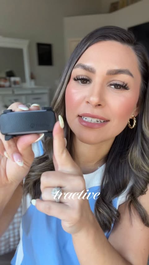 Instagram post by @megan_mena90 for Tractive. Caption reads: AirTags are NOT a pet tracker, @tractive is! We’ve....
