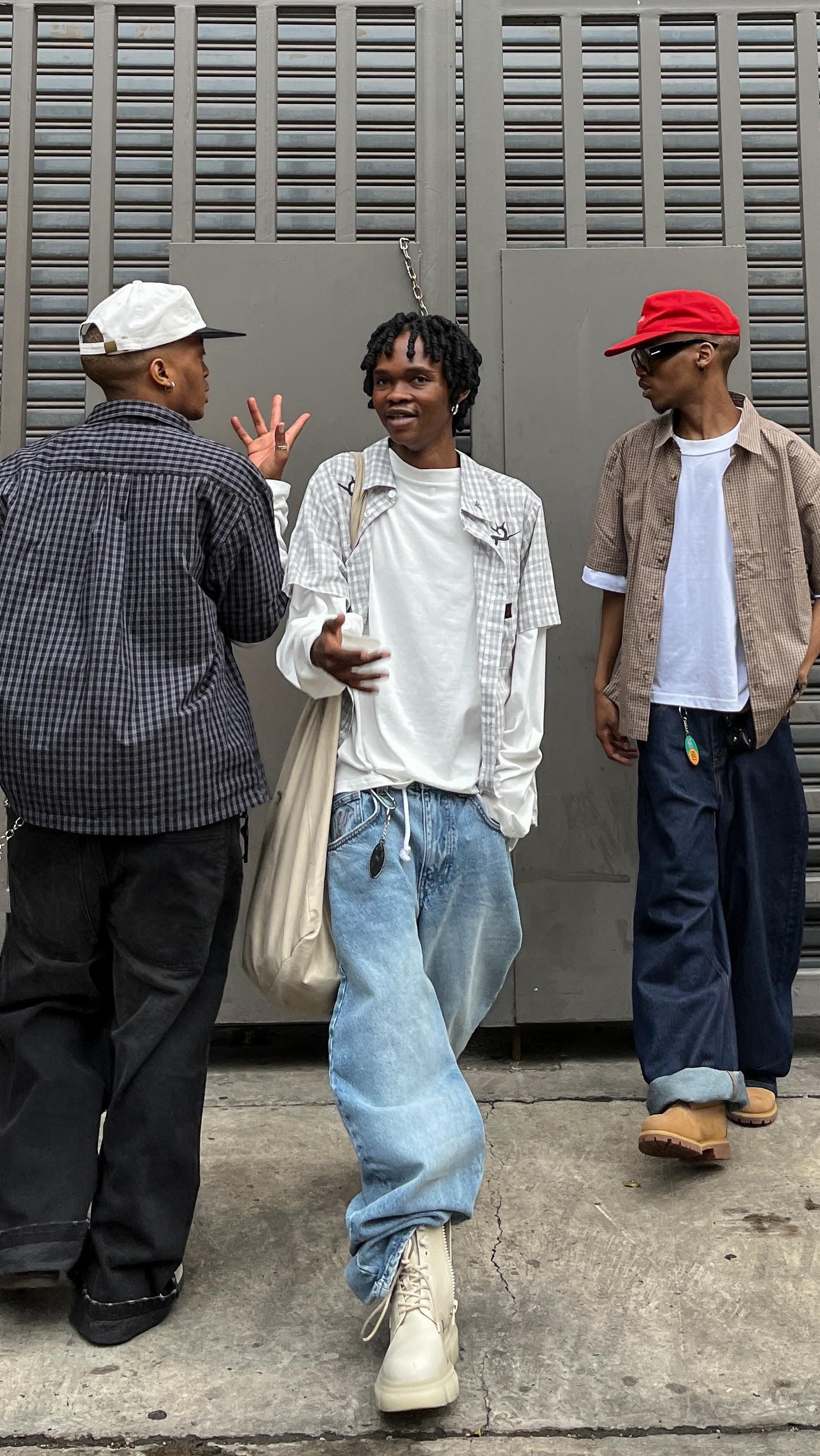 Instagram post by @kenny__avenue for Factorie. Caption reads: Always on our best fits with @factorie_africa.