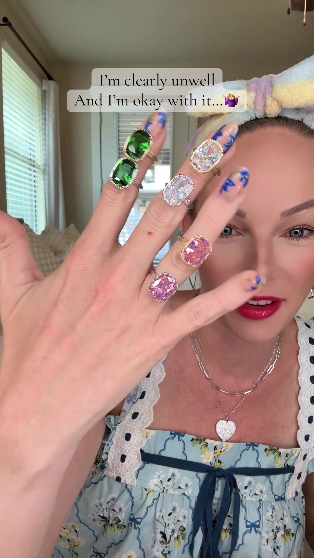 TikTok post by @tiffanyleann1.0 for Sterling Forever. Caption reads: [...] colors are dropping this month! @Sterling....