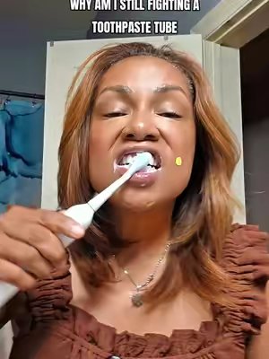TikTok post by @haydefinds for biöm. Caption reads: you’ve been curious about toothpaste tablets, NOBS....