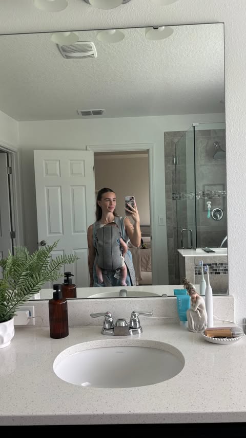 Instagram post by @ashleynope for eufy Baby. Caption reads: [...] pumping with me using my @eufyofficial....