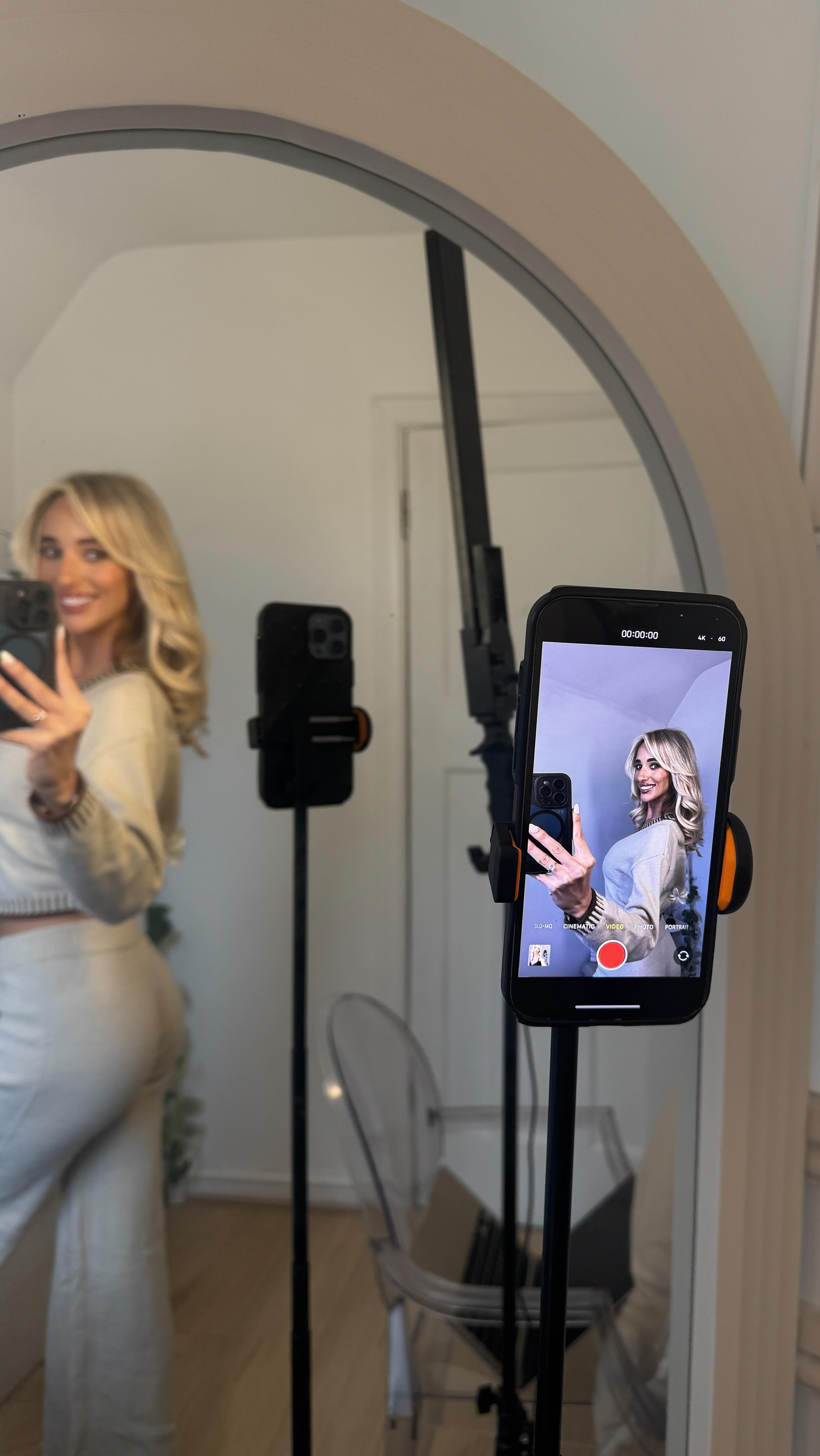 Instagram post by @demiidaviss for Conturve. Caption reads: Had the best time shooting for @conturvewear 🤍....