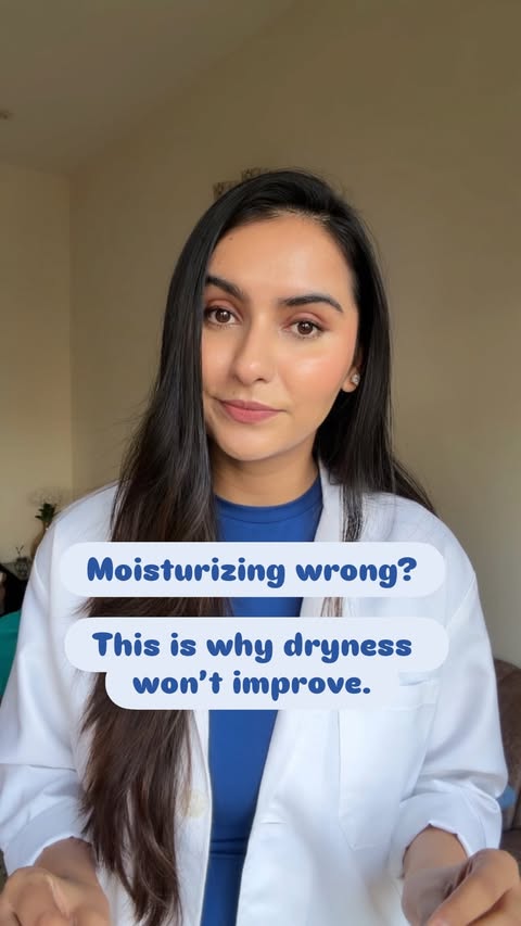Instagram post by @skin_by_dr.shivangi for Bepanthen. Caption reads: [...] skin, sometimes less is more. Try Bepanthen....