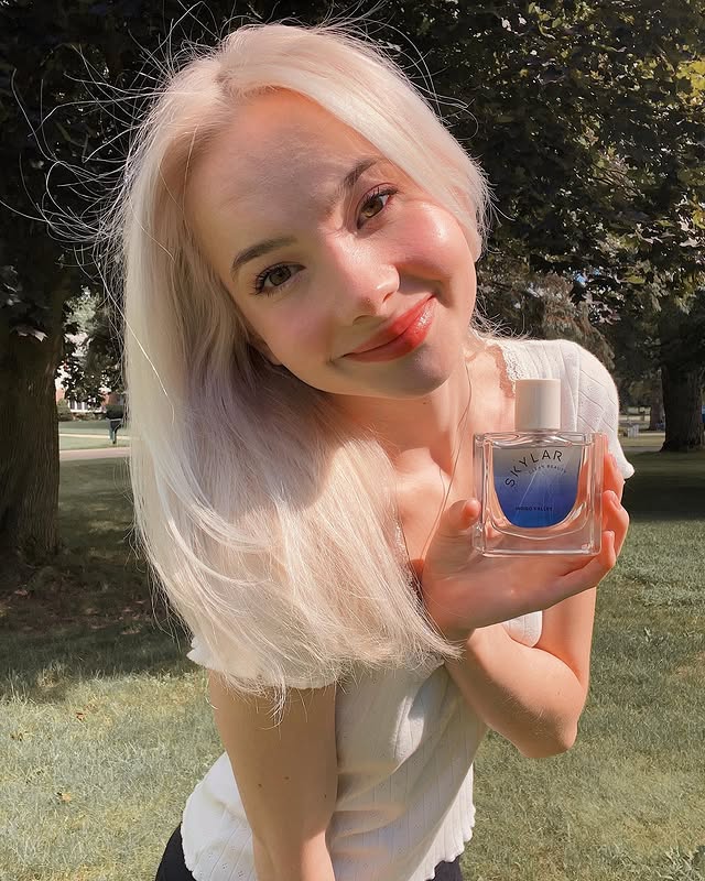 Instagram post by an influencer for Skylar. Caption reads: Skylar gifted me Indigo valley and I [...].