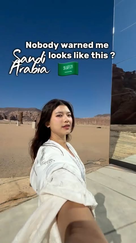 Instagram post by @ivor_xianz for Visit Saudi. Caption reads: [...] amazed !!! Y’all should definitely go....