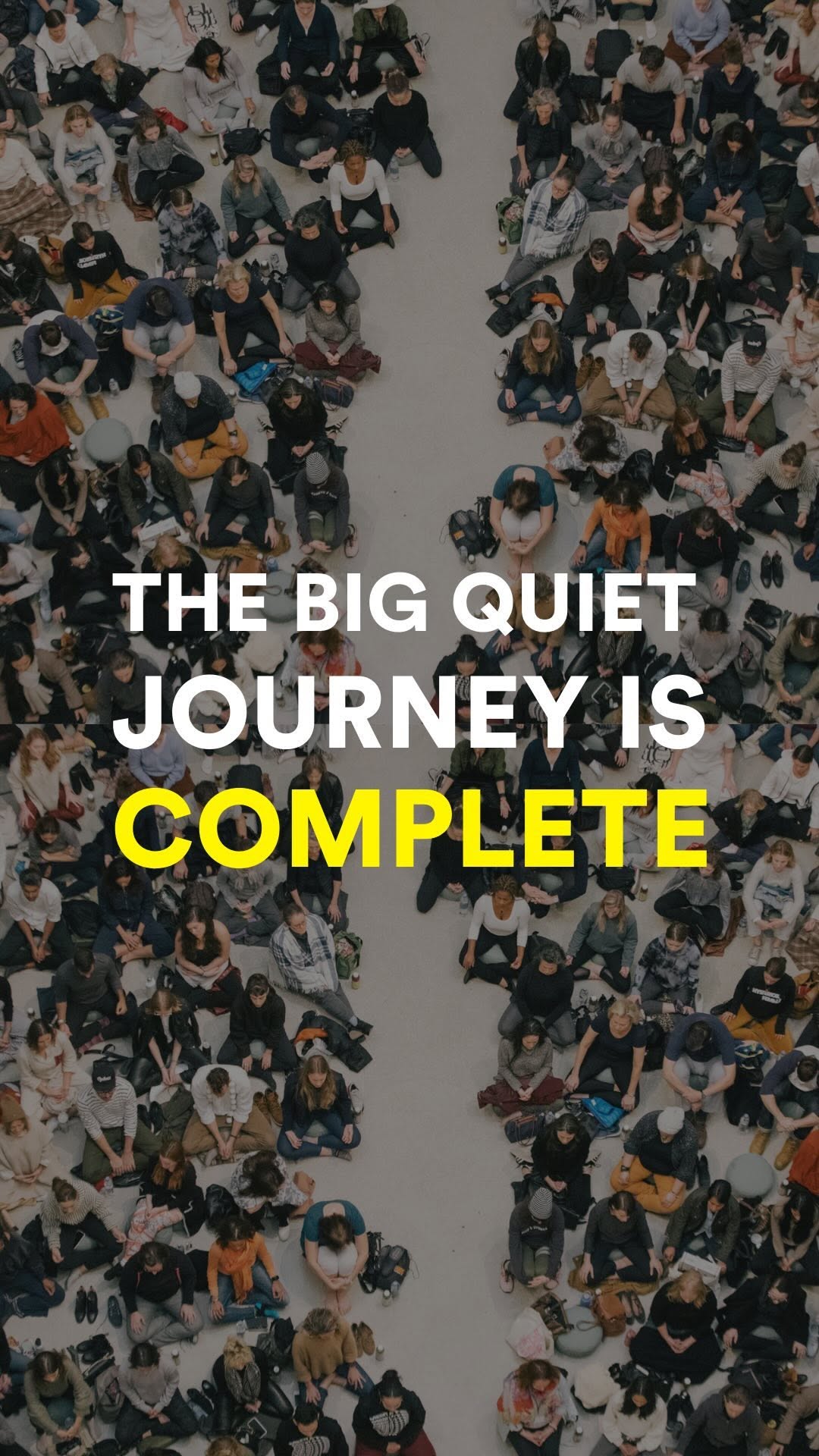 Instagram post by @jesseisrael for smartwater. Caption reads: Today we’re announcing that @thebigquiet journey....