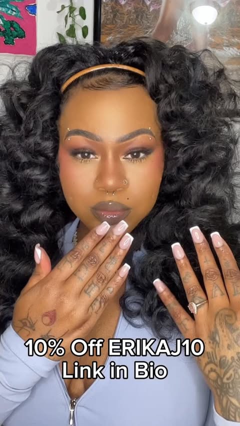 Instagram post by @itsluccivee for BTArtboxnails. Caption reads: @btartboxnails literally has made it so you don’t....