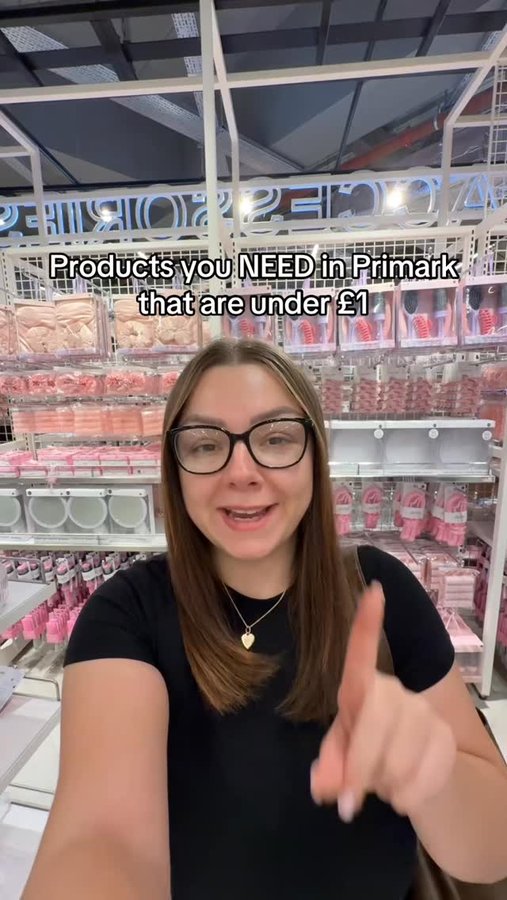 Instagram post by @makeupbyaliciall for Primark. Caption reads: @primark products you didn’t know you needed… that....
