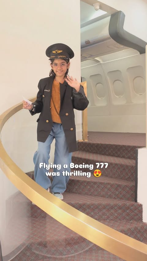 Instagram post by @seemashines for KidZania. Caption reads: Big smiles, tiny jobs and endless fun😍....