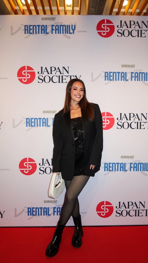 Instagram post by @carolynrhoover for Searchlight Pictures. Caption reads: The film, Rental Family, instantly took me back to....