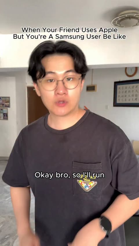 Instagram post by @isawkwardguy for Samsung Malaysia. Caption reads: [...] #IfItCanItsASamsumg @samsungmalaysia.