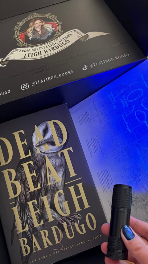 Instagram post by @rachelskyereads for Flatiron Books. Caption reads: Dead Beat (and the whole Alex Stern series by....