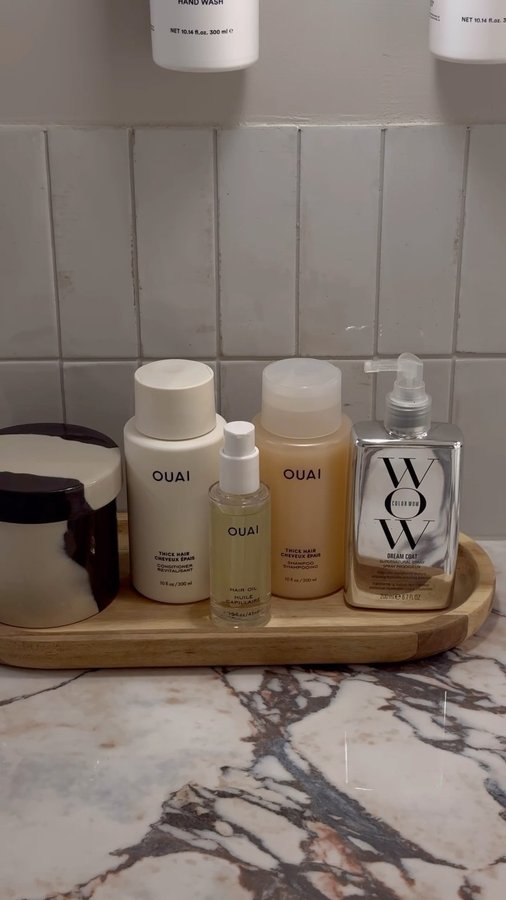 Instagram post by @gitteleine for Bangerhead. Caption reads: [...] • My ultimate hair care routine with....