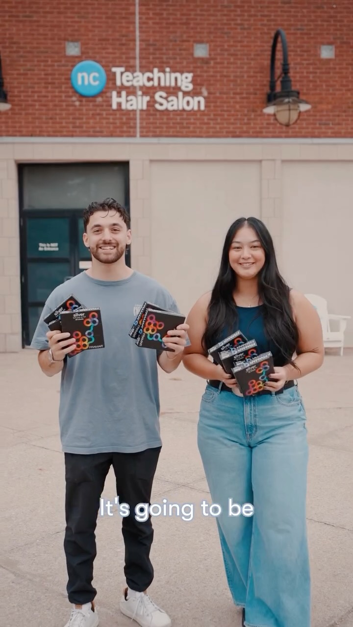 Instagram post by @framarhq for Framar. Caption reads: foils, friends, and future pros!💇‍♀️ the Framar....