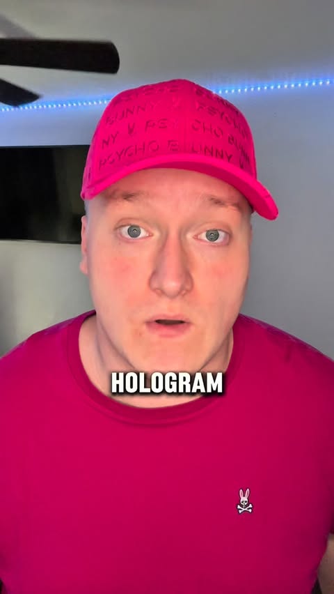 Instagram post by @jameschugs for Psycho Bunny. Caption reads: @psychobunny Hologram drop

#PsychoBunny....